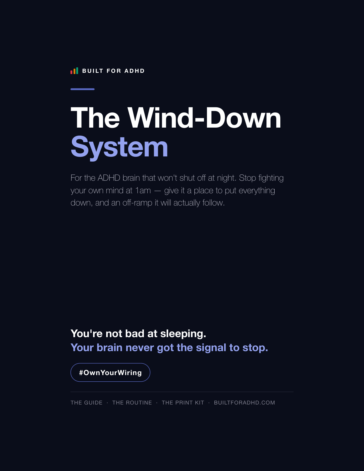 ADHD Wind-Down System
